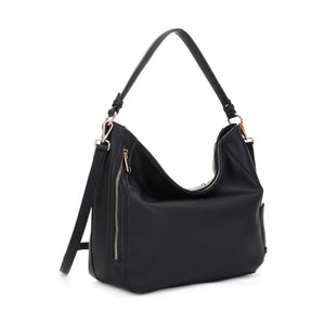 FC20593 Simple Minimalistic Hobo Bag with Side Front Pocket