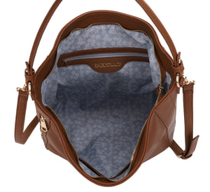 FC20593 Simple Minimalistic Hobo Bag with Side Front Pocket