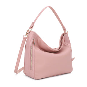 FC20593 Simple Minimalistic Hobo Bag with Side Front Pocket